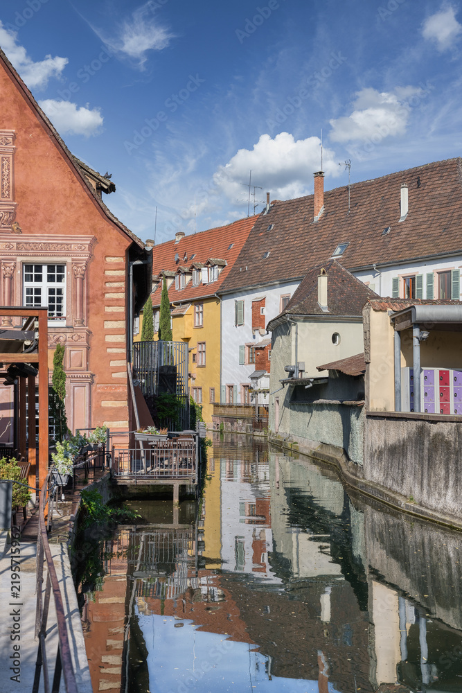 Fototapeta premium Colmar is a city in the Grand Est region of northeastern France, near the border with Germany.
