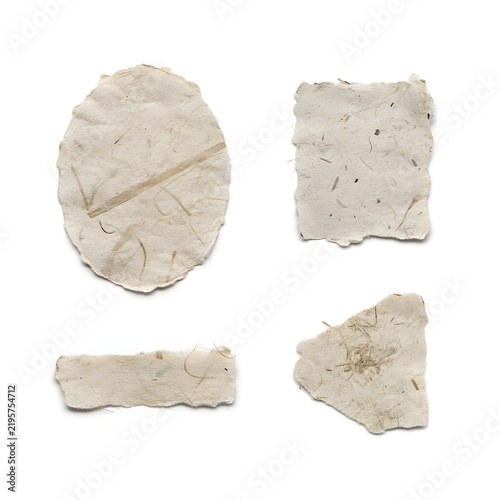 Recycled Fiber Paper Textures for Design