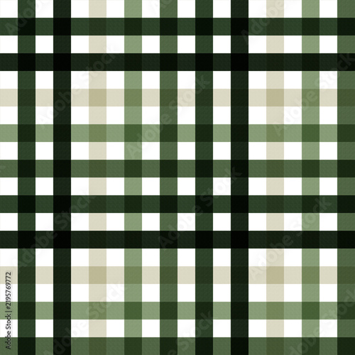 seamless green plaid pattern