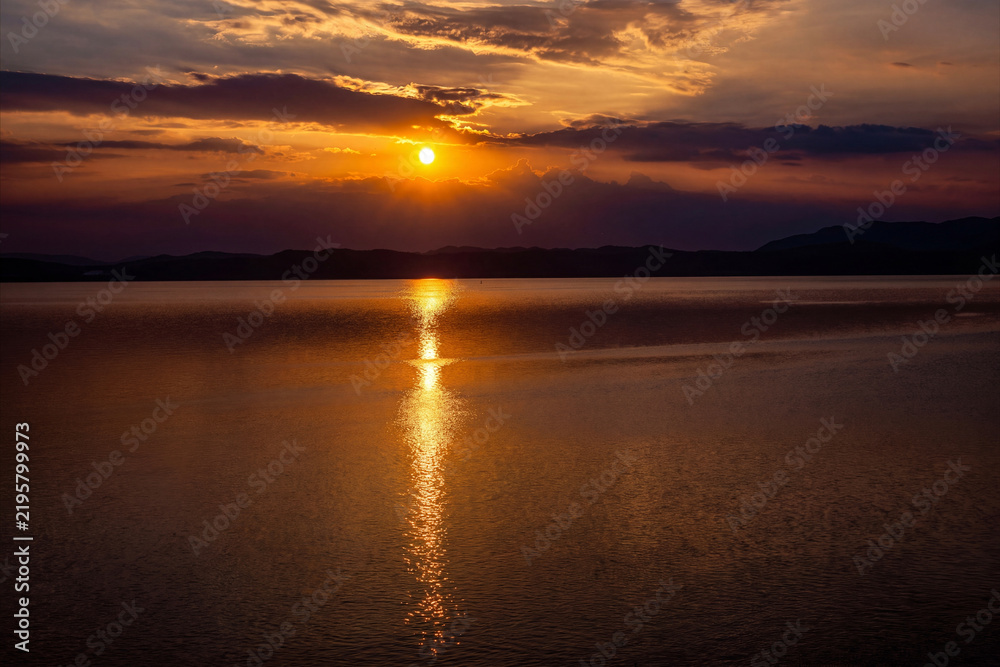 Fototapeta premium Yunnan Kunming Dianchi Lake