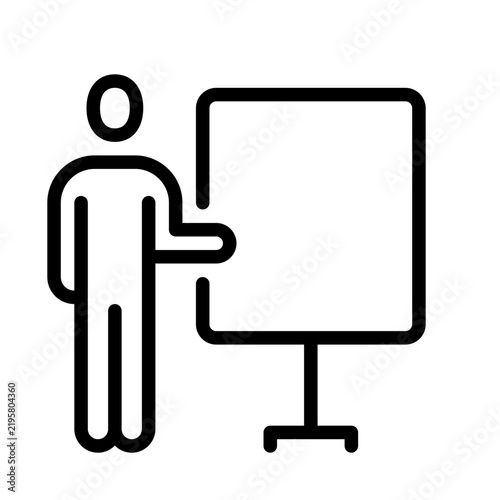 Plakat People Present icon