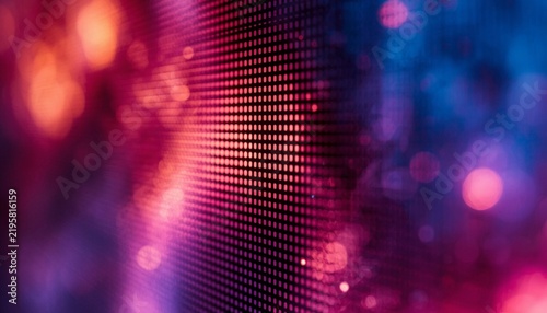 LED screen texture abstract background close up	
