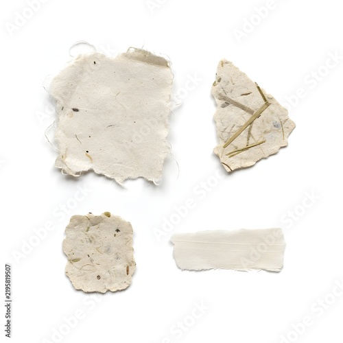 Organic Fiber Paper Craft Samples