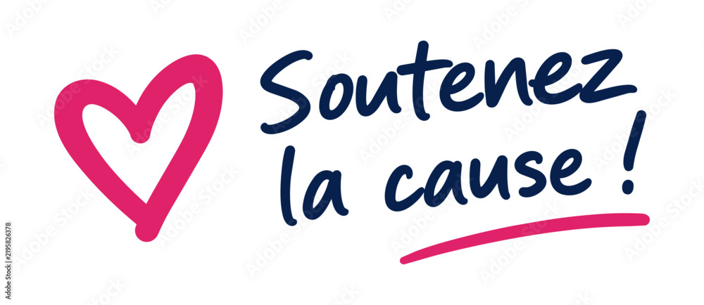 Fototapeta premium soutenezlacause01