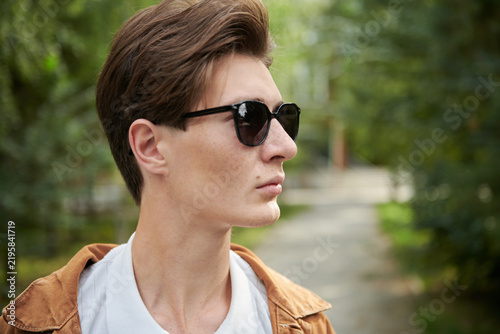 Stylish Man Outdoors