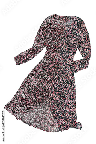 Vintage dress isolated