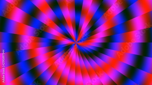 Vibrant Radial Burst of Colors Abstract Background.