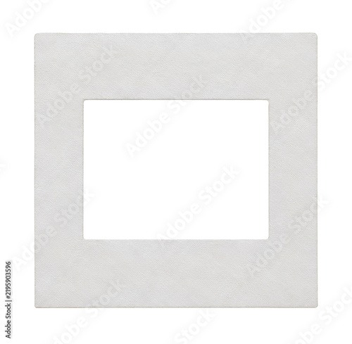 Bild auf Leinwand vintage slide frame isolated on transparent background