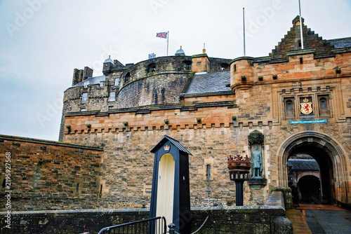Photography Main entrance and gatehouse of Edinburgh Castle in Scotland