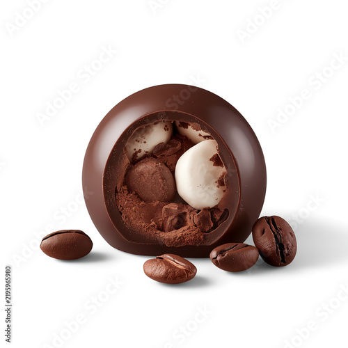 Gourmet Hot Chocolate Bomb with Cocoa Powder
