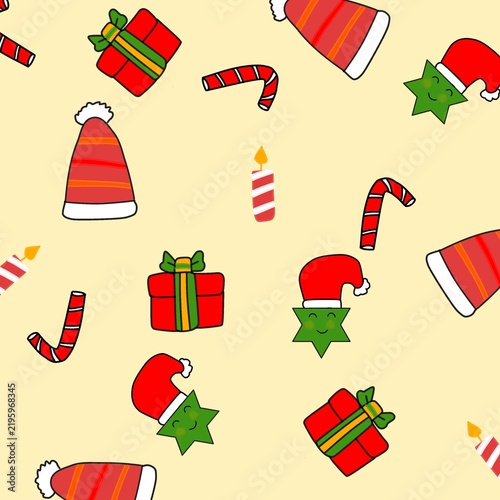 Cute Christmas Holiday Pattern