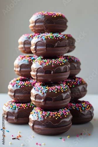 stack of donuts
