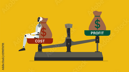 Evaluation of AI cost in business on a scale: AI is increasing the cost