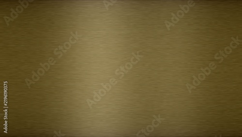 Brushed brass texture with subtle gradient light and vignette effect for backgrounds