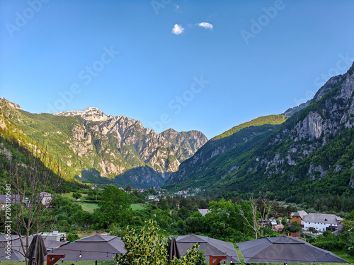 Theth Albanian Alps mountains