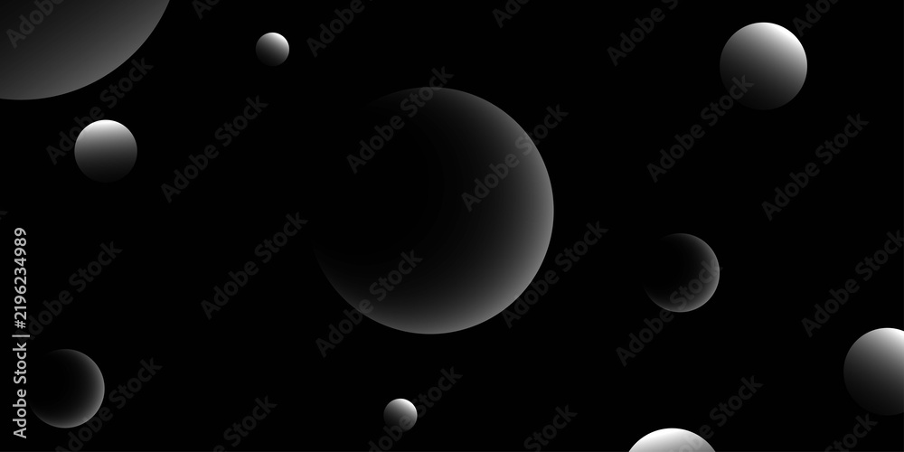 Fototapeta premium picture of the moon at night. vector illustration.