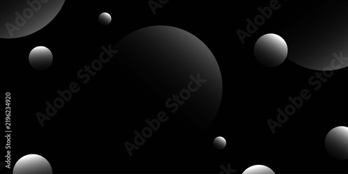 A dark sphere with subtle light gradients and shadows against a black background.