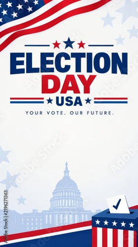 Election Day in the USA With a Focus on Civic Duty and Participation