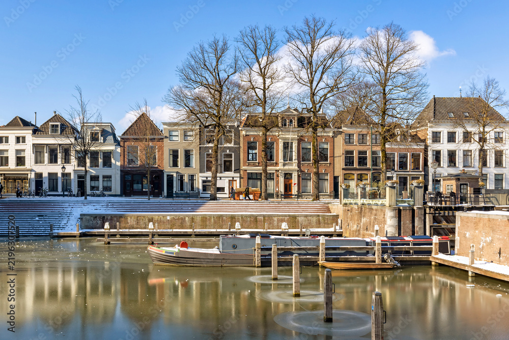 Obraz premium fortified town in the lowlands