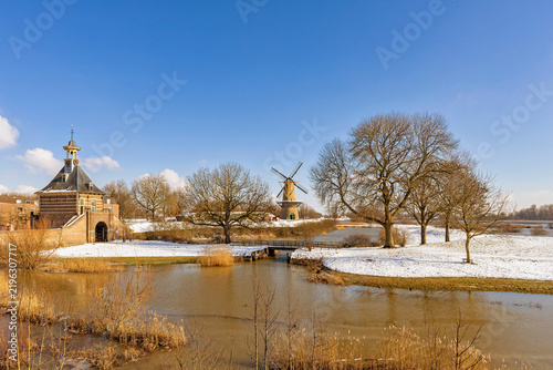 fortified town in the lowlands