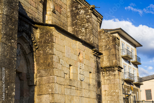 Christian church, Saint James way, Galicia, Spain