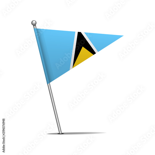 Tapety artystyczne pin Saint Lucia 1