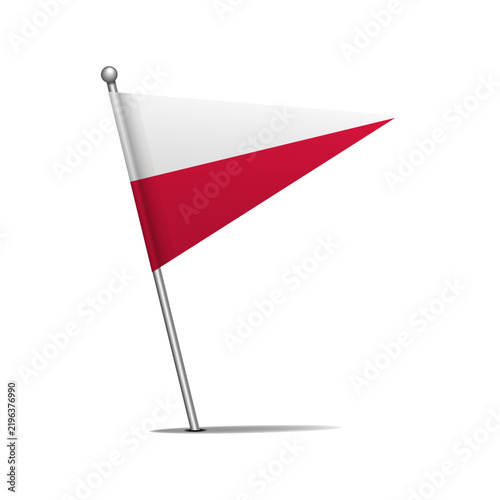 Obraz w ramie pin Poland 1