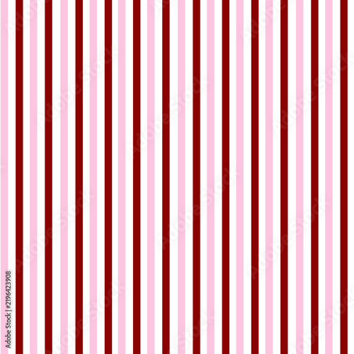 Classic vertical stripe pattern in deep burgundy, soft pink and white, creating an elegant decorative background for textile, wallpaper, stationery, packaging and interior design.