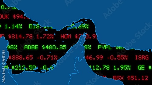 Strait of Hormuz - finance background