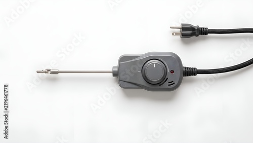 Electric temperature control probe for kitchen appliances.