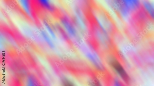 Abstract Diagonal Blur Background with Pink, Blue, and Yellow Streaks  