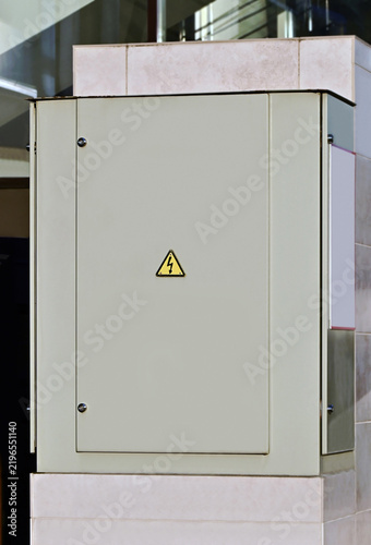 Konstfotografi Outdoor electric distribution cabinet