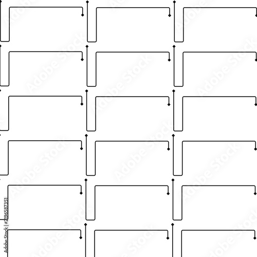 Minimalist Digital Circuit Seamless Pattern, Modern Data Path Network Background with Microchip Nodes, AI Technology, Cybersecurity and Electronic Design