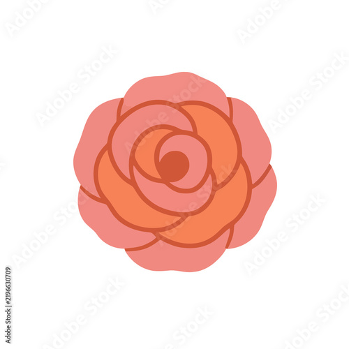 Stylized Rose Illustration