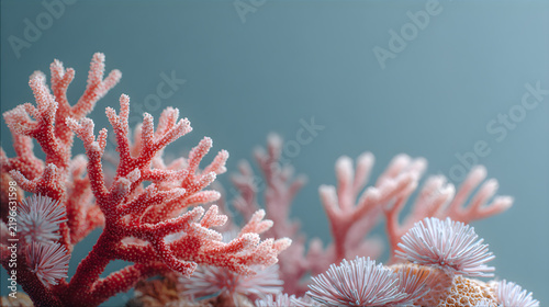 Red coral reef