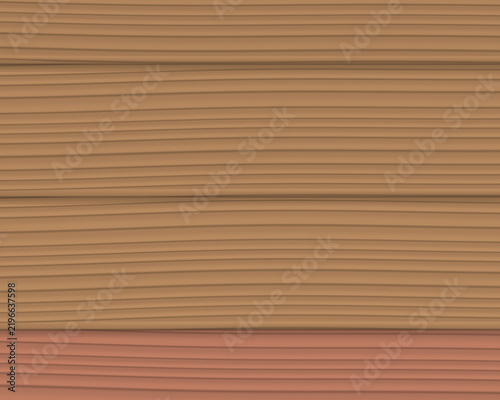 Horizontal wooden planks texture background