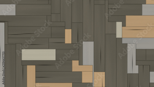 Wood planks pattern