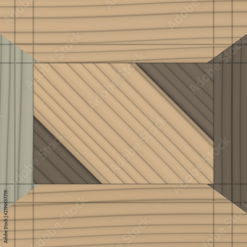 Wooden plank pattern with shadows