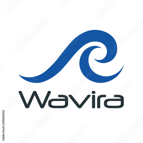 Waveora Modern Technology Wave Logo