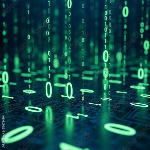 Digital Rain: A Cascade of Code