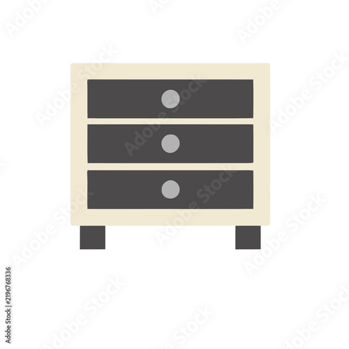 Three drawer nightst