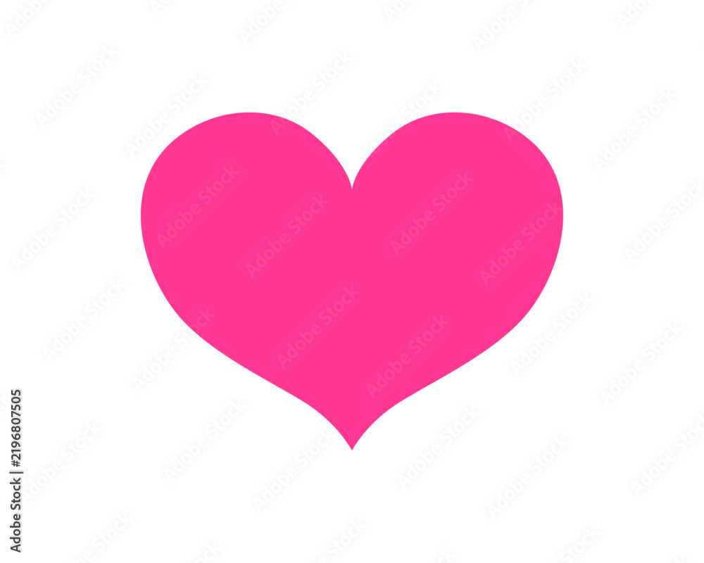Fototapeta premium ハートマーク / Heart mark – ハートアイコン・愛・恋・メッセージ・バレンタイン / heart icon, love, message, valentine