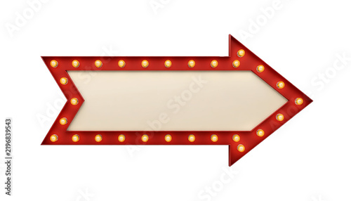 vintage arrow sign