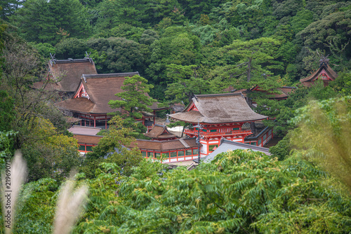 Obraz na płótnie 島根 日御碕神社の遠景