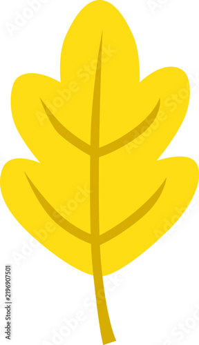 Leaf - Oak, Yellow
