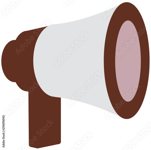 Plakat megaphone