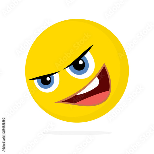 Dabbing emoji dab football sport dance celebration emoticon isolated vector illustration. Yellow angry emoji.