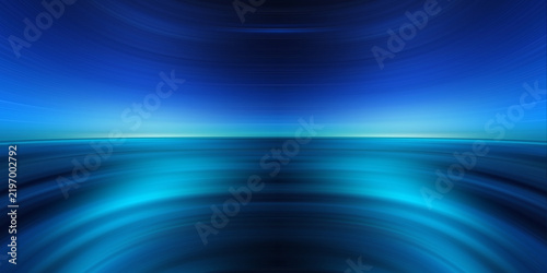 Obraz na płótnie Abstract background with speed light effect. Blue wavy texture wallpaper. 3D rendering