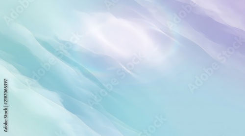 Abstract soft pastel gradient background with flowing liquid waves