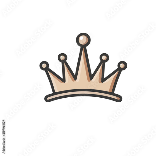 Konstfotografi Cartoon Crown Icon